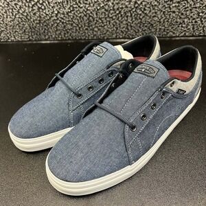 DVS Aversa Skateboarding Shoes Men 11 Navy Textile Lace Up‎ DVF0000303